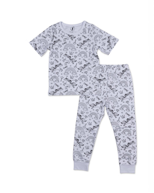 Short Sleeve Coloring Pyjamas